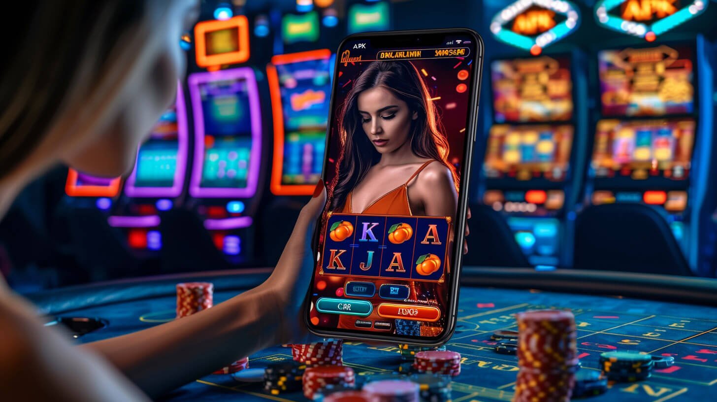 Pemain menikmati Live Casino cantikbet melalui smartphone